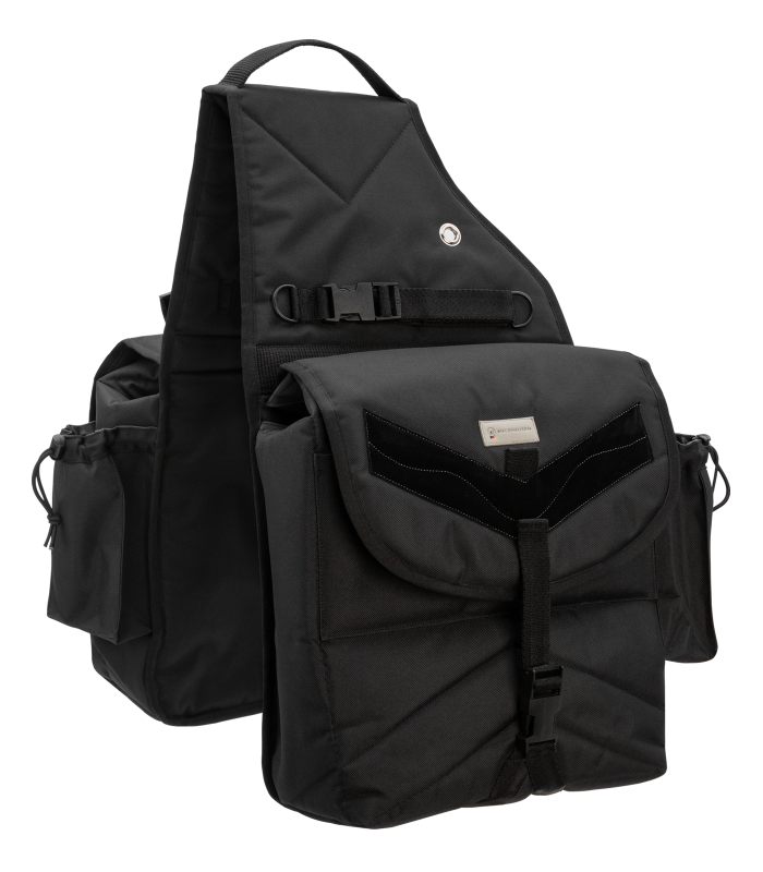 Waldhausen Saddle Pannier Double Premium #colour_black