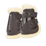Shires ARMA Carbon Pro SupaFleece Fetlock Boots #colour_brown