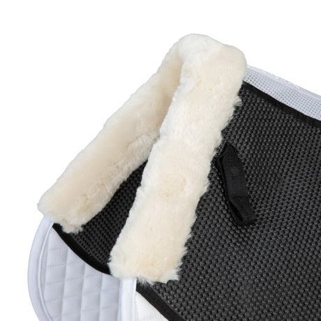 Shires ARMA Soft Grip Jump Saddlecloth #colour_white