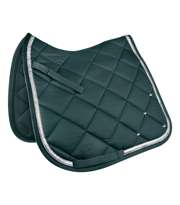 Waldhausen Competition Saddle Pad #colour_fir-green-silver