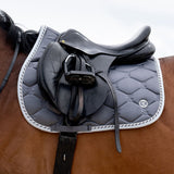 PS of Sweden Jump Signature Saddle Pad #colour_lava-grey