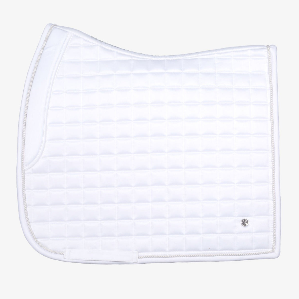 PS of Sweden Classic Quilt Dressage Saddle Pad #colour_white