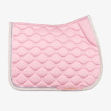 PS of Sweden Vintage Monogram Jump Saddle Pad #colour_hortensia-pink