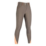 HKM Riding breeches -Lyon- silicone full seat #colour_olive-green