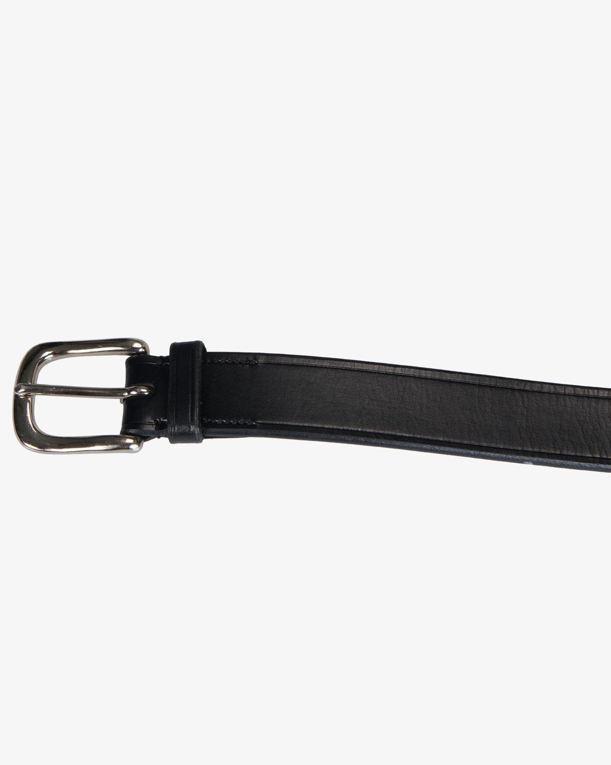 Equestro English Belt With Contrasting Embroidery #colour_black