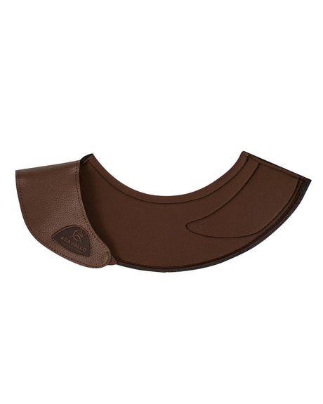 Acavallo Bell Boots Eco-Leather & Hook-And-Loop Closure #colour_brown
