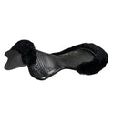 Acavallo Gel Ns-S Classic-S 1/2 Cut-Out Flat #colour_black-black