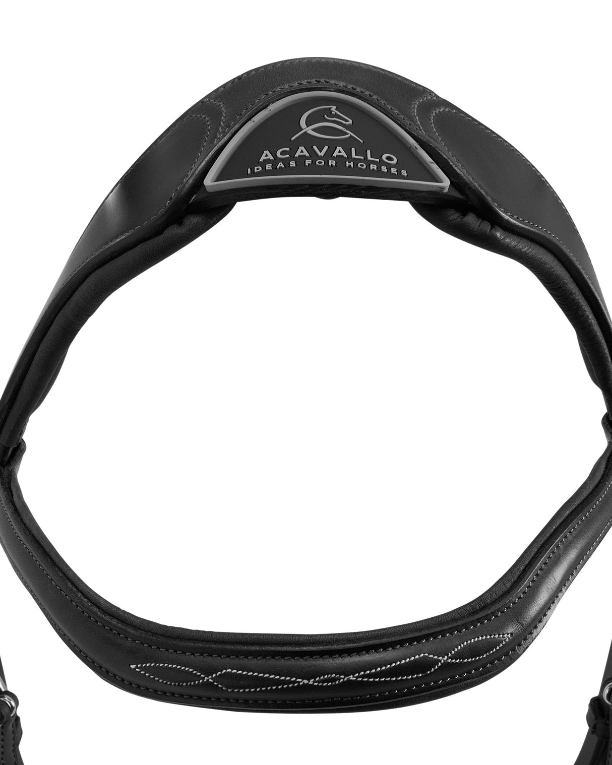 Acavallo Amazzone Bridle Calfskin #colour_black
