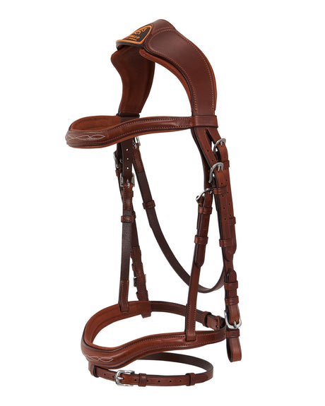 Acavallo Amazzone Bridle Calfskin #colour_cognac