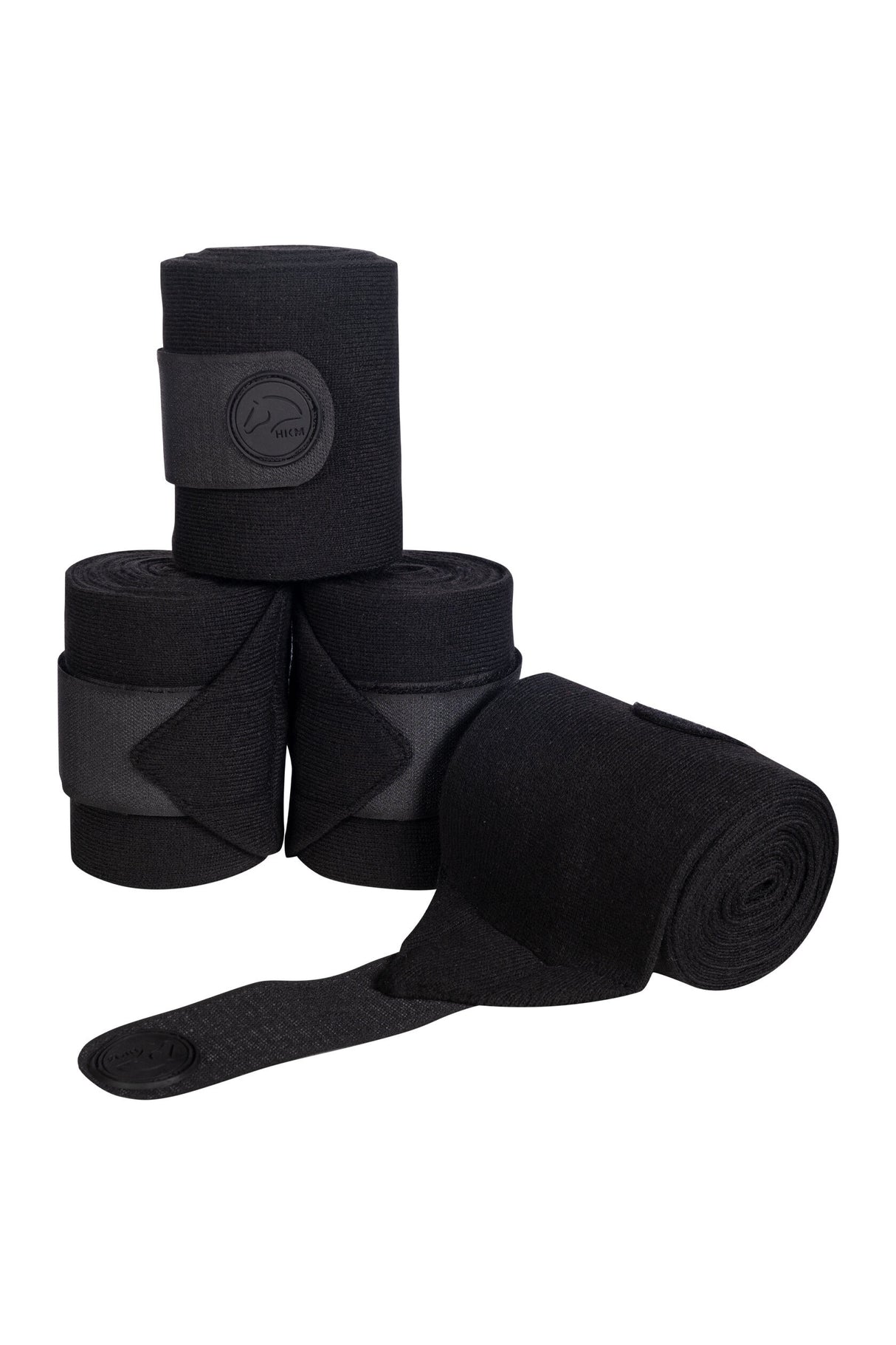 HKM Stable Bandages -Julie- #colour_black