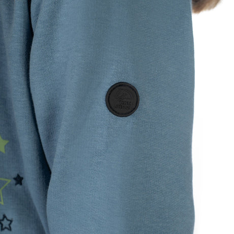 HKM Children's Hoody -Diana- #colour_smokey-blue