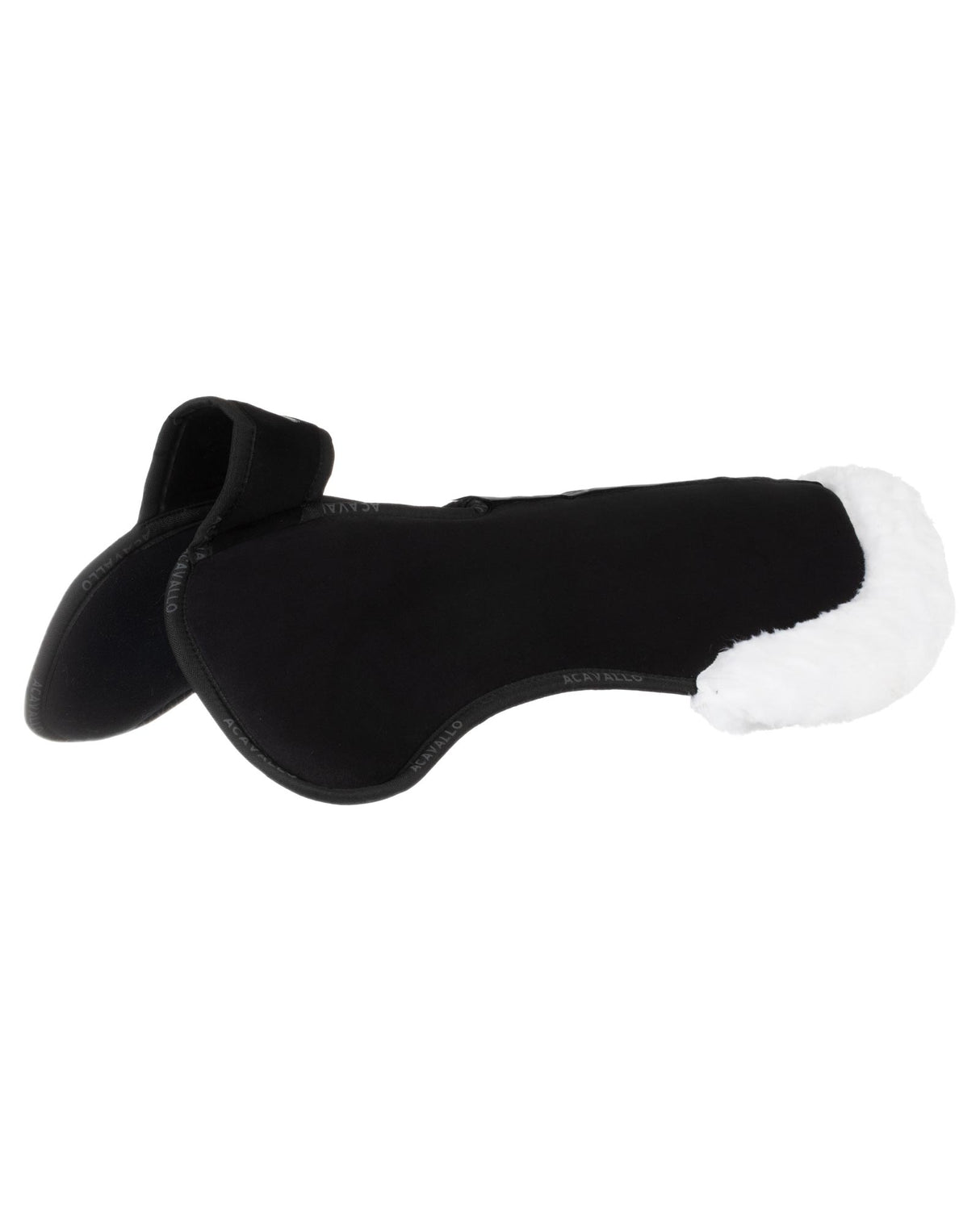 Acavallo Pad Piuma-FS WFS-FS Pocket Suede Flat #colour_black-natural