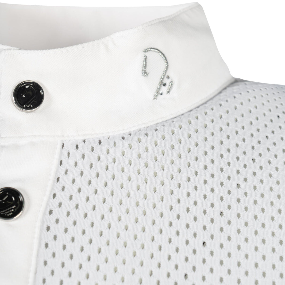 HKM Ladies Competition Shirt -Amalfi- #colour_white