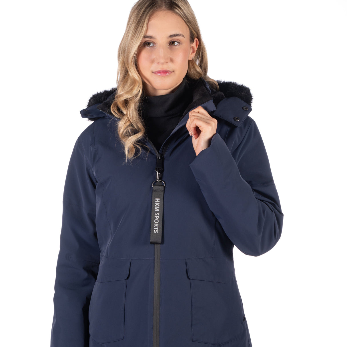 HKM Ladies Riding Jacket -Minnesota- #colour_deep-blue