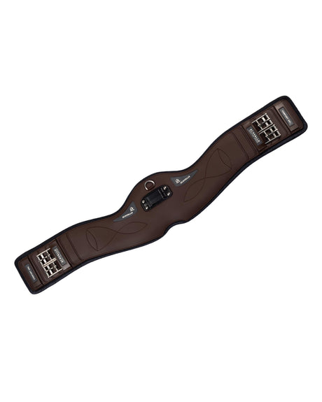 Acavallo Anatomical Dressage Girth Gel Pvc #colour_black