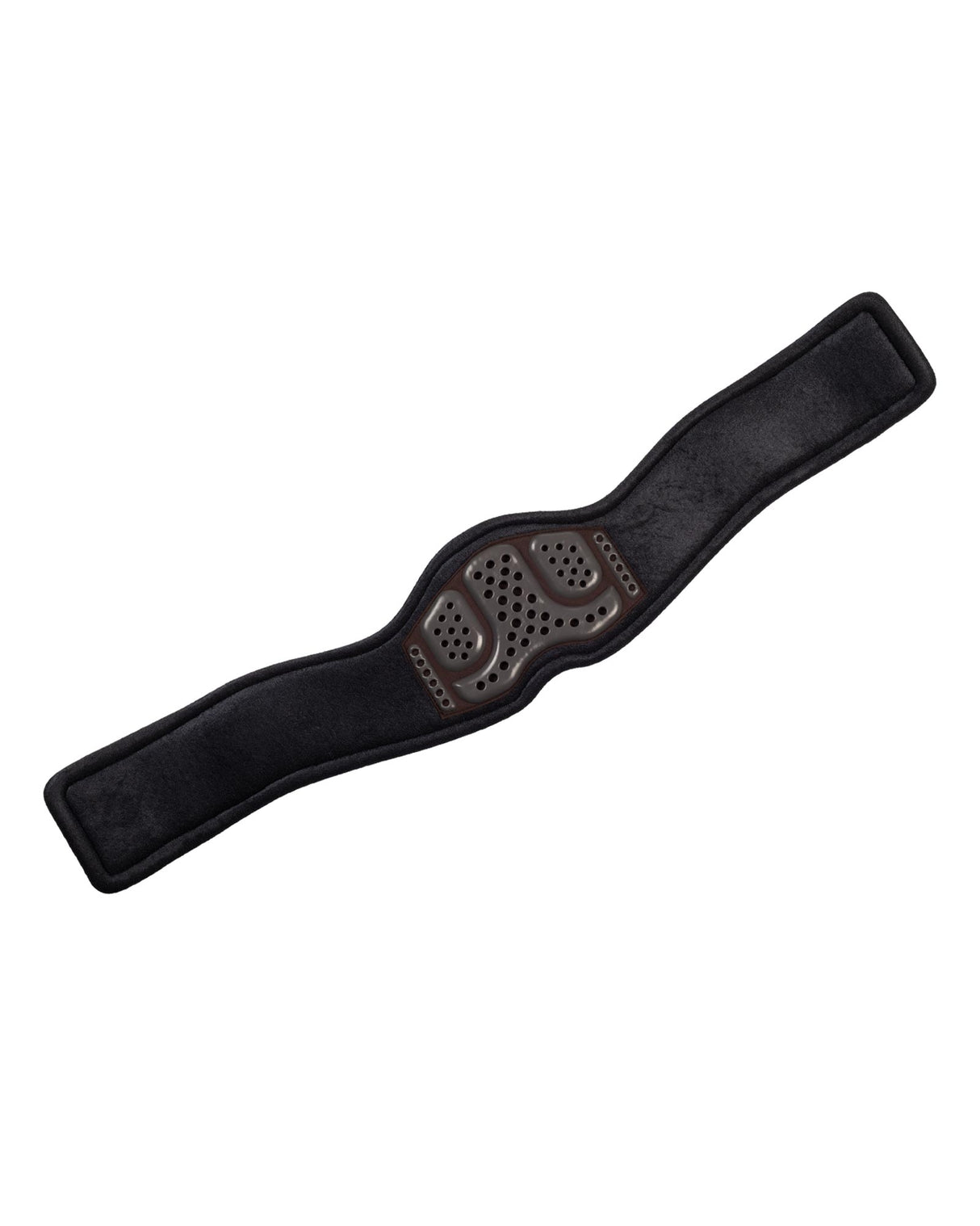Acavallo Anatomical Dressage Girth Gel Pvc #colour_black