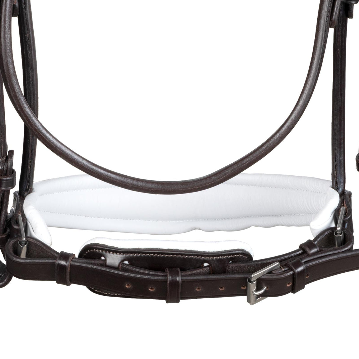 Acavallo Giocanda Bridle Calfskin & Double Reins #colour_brown