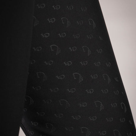 HKM Ladies Silicone Knee Patch Riding Breeches -Limone- #colour_black
