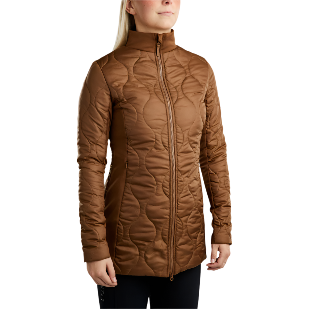 Montar MoAbbey Quilted Jacket #colour_toffee