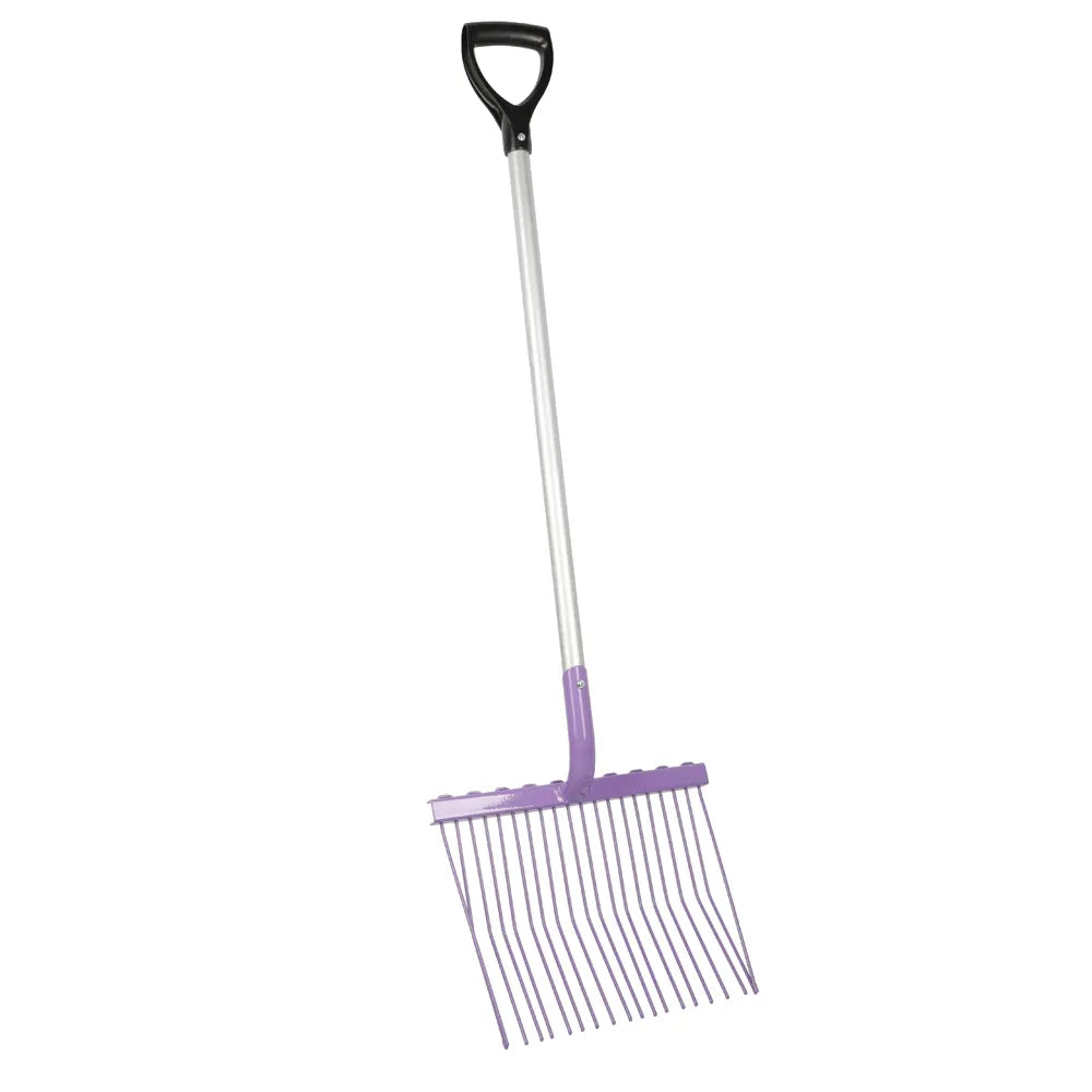 Eazi Shave D Handle Fork - Eazitools by Hy Equestrian #colour_lilac