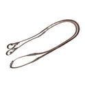 ProPresicce Pollice Magna Grip Rubber Reins by Hy Equestrian #colour_brown