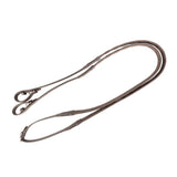 ProPresicce Pollice Magna Grip Rubber Reins by Hy Equestrian #colour_brown