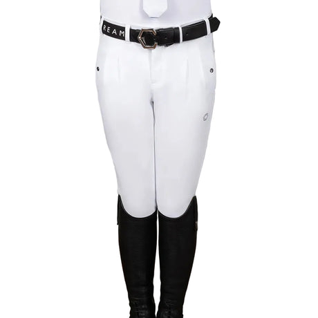 Coldstream Westfield Boy's Competition Breeches #colour_white