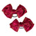 Supreme Products Picture Perfect Hair Bows #colour_burgundy-gold