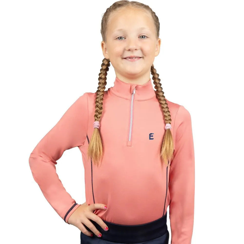 Elevate Selena Base Layer By Little Rider #colour_pink-navy