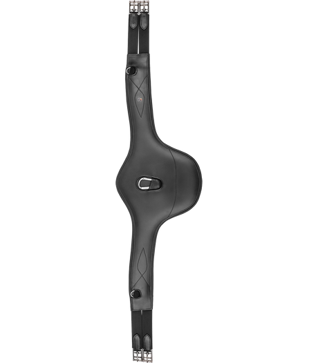 Waldhausen Leather Girth With Stud Guard #colour_black