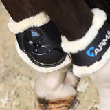 Shires ARMA Carbon SupaFleece Fetlock Boots #colour_black