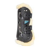 Shires ARMA Carbon SupaFleece Tendon Boots #colour_black