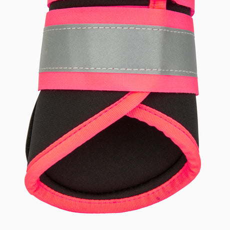 Shires ARMA EQUI-FLECTOR® Brushing Boots #colour_pink