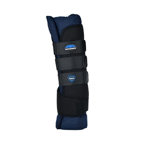 Weatherbeeta Tough-Tec Stable Boot Wraps #colour_black-navy