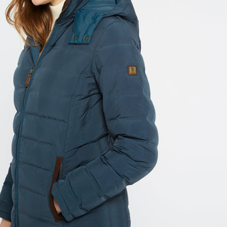 Dubarry Womens Ballybrophy Quilted Jacket #colour_steel