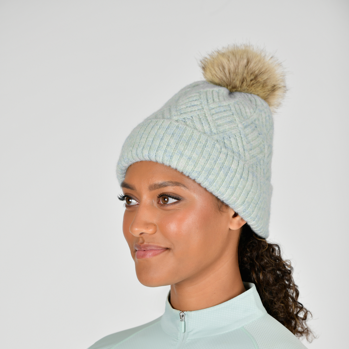 Dublin Adults Bea Beanie #colour_green-marie