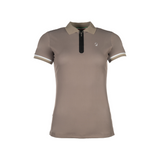 HKM Ladies Polo Shirt -Amalfi- #colour_taupe