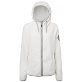 Mountain Horse Children's Fuzzy Hoodie #colour_snow-white