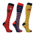Hy Equestrian Christmas Decorations Socks