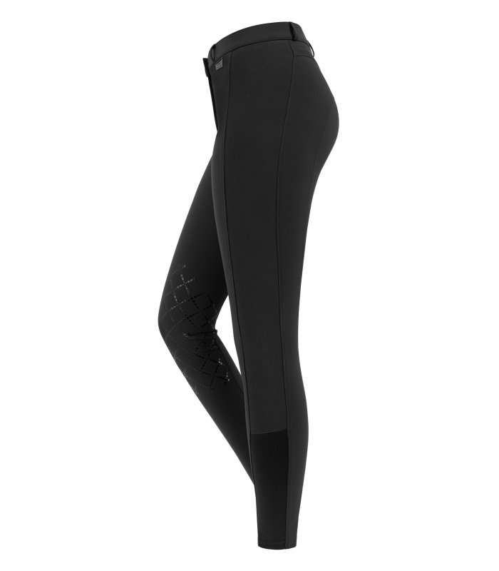 E.L.T Micro Child Knee Silicone Riding Breeches #colour_black