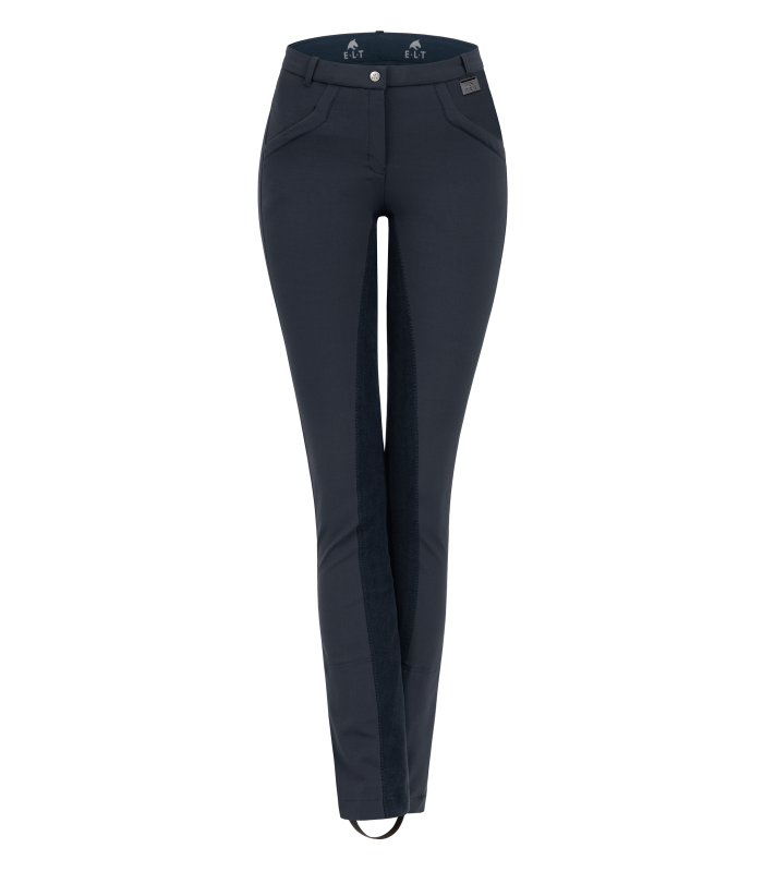 E.L.T Micro Ladies Jodhpur Riding Breeches #colour_night-blue