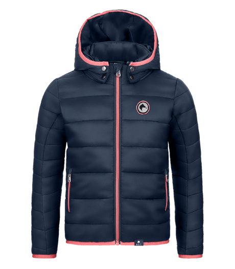 E.L.T Lucky Liv Children's Quilted Jacket #colour_night-blue