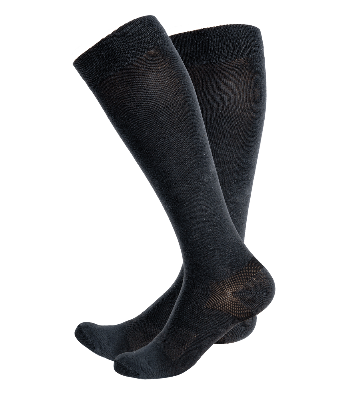 E.L.T Bamboo Riding Socks #colour_black