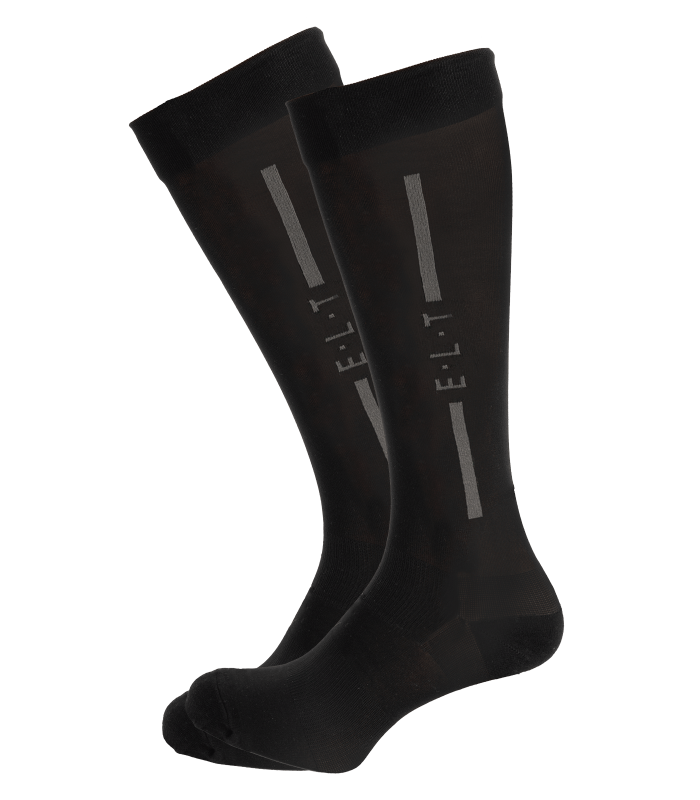 E.L.T Performance Riding Socks #colour_black