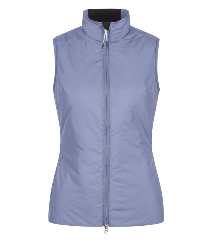 E.L.T Palma Windbreaker Vest #colour_blue-grey