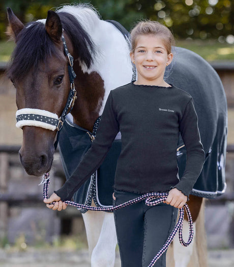ELT Children's Lucky Merle Long sleeve shirt #colour_deep-blue