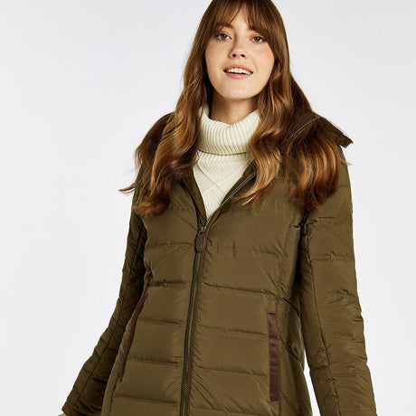 Dubarry Womens Ballybrophy Quilted Jacket #colour_breen