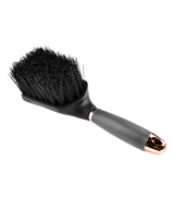 Waldhausen Bucket brush with Gel Handle #colour_black-rose-gold