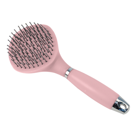 Waldhausen Mane Brush Gel Handle #colour_linnea-pink