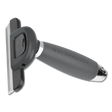 Waldhausen Deshedding Comb with Gel Handle, L #colour_black
